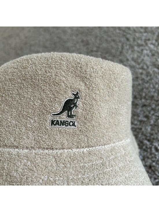 Kangol Terry Cloth Bermuda Casual Timeless Bucket Hat Men Kangol Bermuda Beige Bucket Hat Sz Large Terrycloth Style